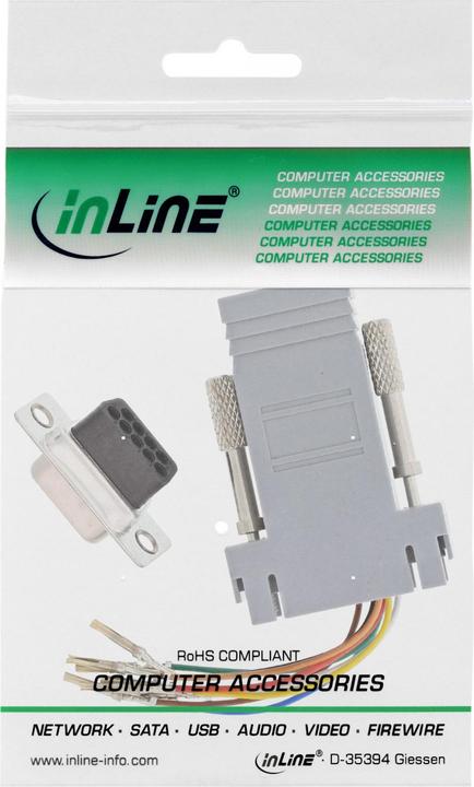 Produktbild InLine Adapter (RJ45, 8 cm)