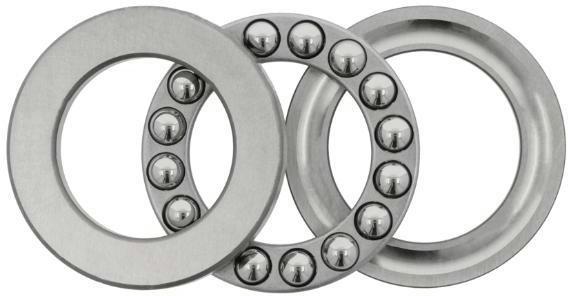 Actual product image NKE Axial deep groove ball bearing 51216 Inner Ø 80 mm Outer Ø 115 mm Width 28 mm