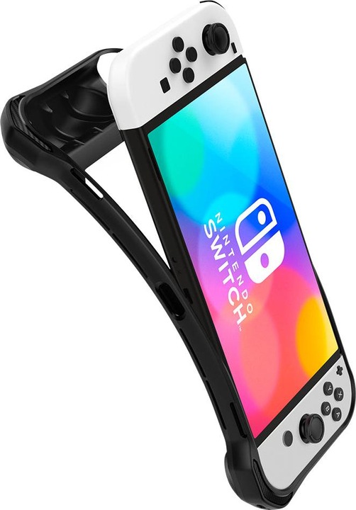 Produktbild Spigen Rugged Armor Nintendo Switch OLED Matte Black (Switch OLED)