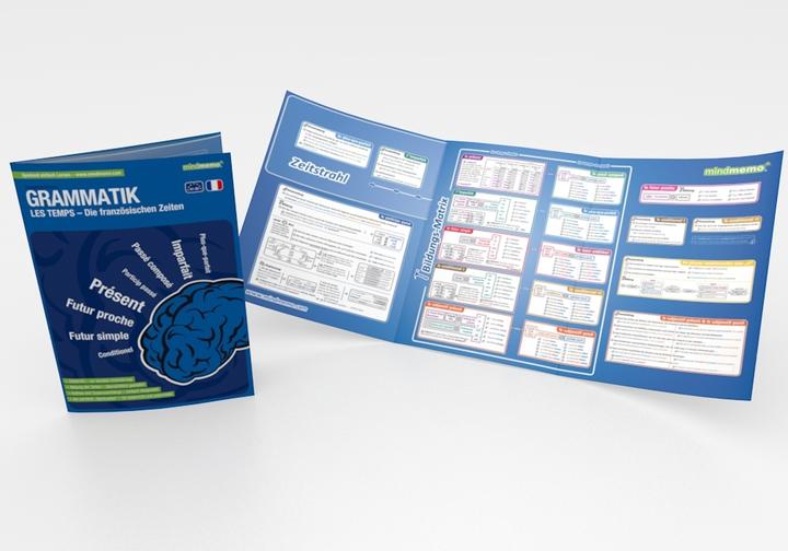 Produktbild mindmemo Lernfolder - Les temps - Die französischen Zeiten - Zusammenfassung (Deutsch, Fischer Henry, Hunstein Philipp, 2014)