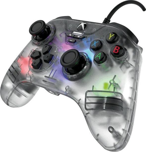 Actual product image Snakebyte XB Controller GamePad RGB X transparent incl. reverb effect and 1 month Gamepass (PC, Xbox Series S, Xbox Series X, Xbox One S)