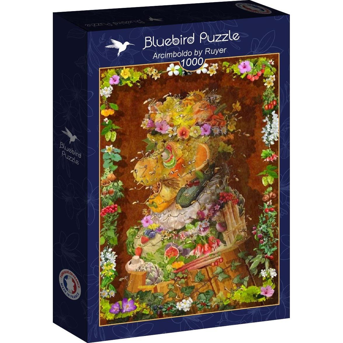 Bluebird Puzzle 1000 pieces Arcimboldo by Ruyer (1000 Teile)