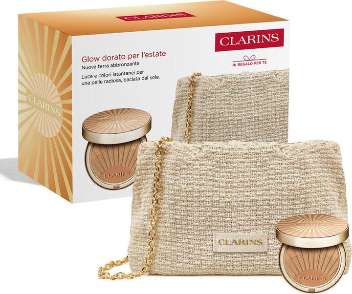 Produktbild Clarins Bronzing Compact + Pouch (Selbstbräunungscreme)