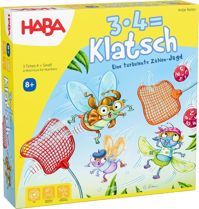 Image du produit Haba 3x4 = Klatsch (Allemand, Anglais)