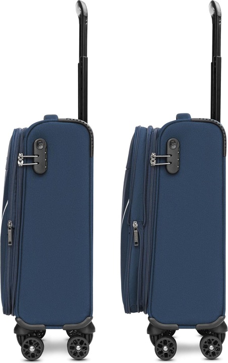 Immagine prodotto Stratic carrello cabina taska a 4 ruote S 55 cm con piega ad espansione (41 l, Bagaglio a mano (fino a 50 litri))