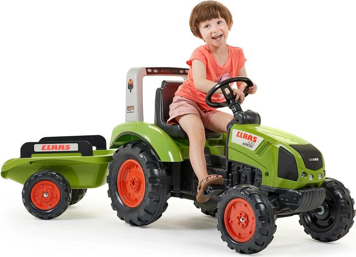 Actual product image Falk Toys Children's tractor L with trailer