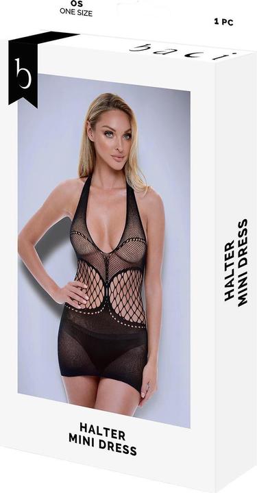 Productafbeelding Baci Lingerie zwarte jurk (one size fits all) (Eén maat voor iedereen)