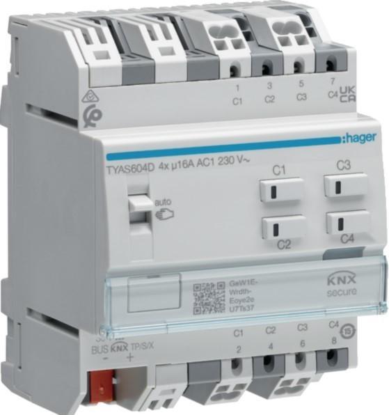 Hager Schalt-/Jal.akt. (Switch actuator)