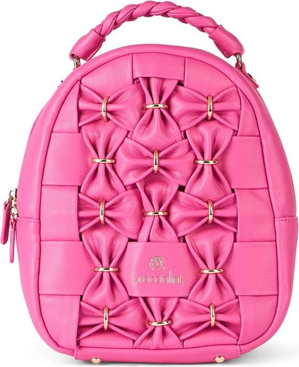 Immagine prodotto Braccialini Damen Rucksack Floralie Chic - Vegan Pu Leder - Casual - 24.0 X 30.0 X 12.0 Cm