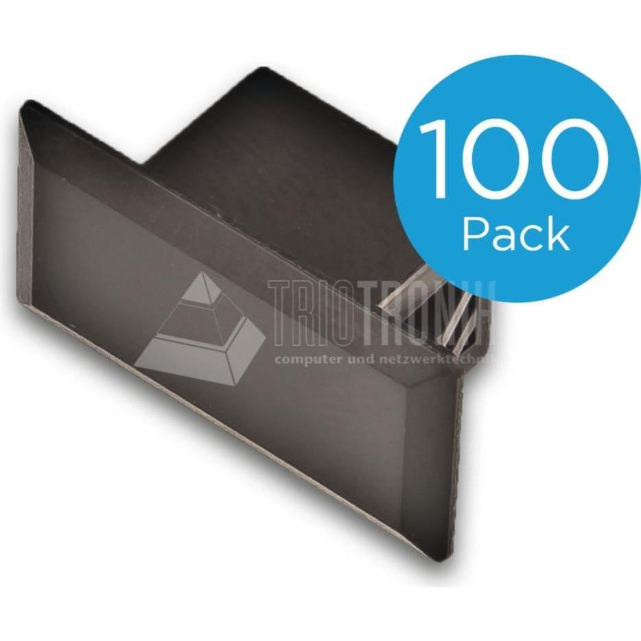 Lightwin Blindstopfen für SC Simplex Bohrungen, 100er-Pack Zubehör (Blindmodul), Netzwerk Zubehör