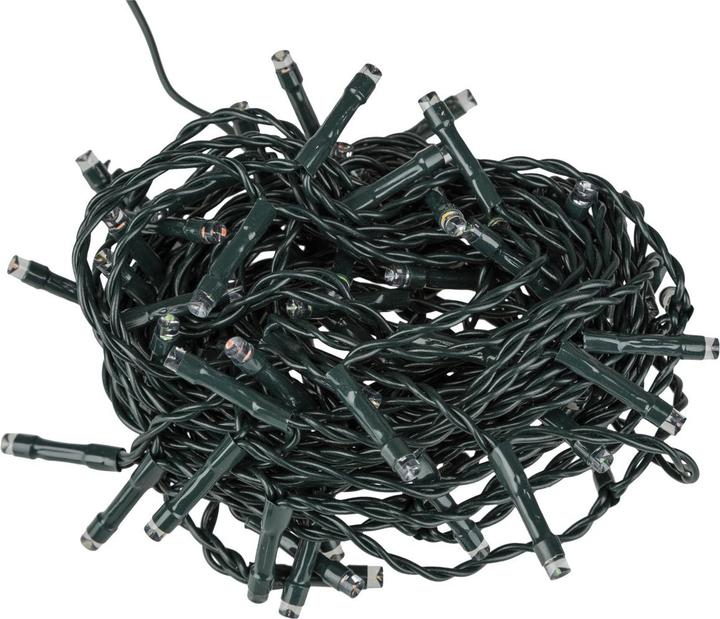 Actual product image Idena LED fairy lights 80 colourful, outdoor and indoor (0.19 m)