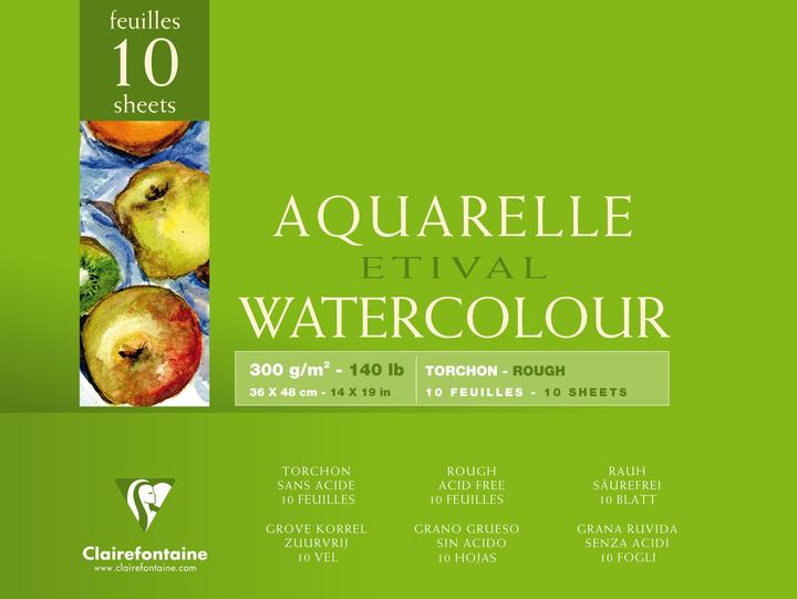 Produktbild Clairefontaine Etival Aquarellblock