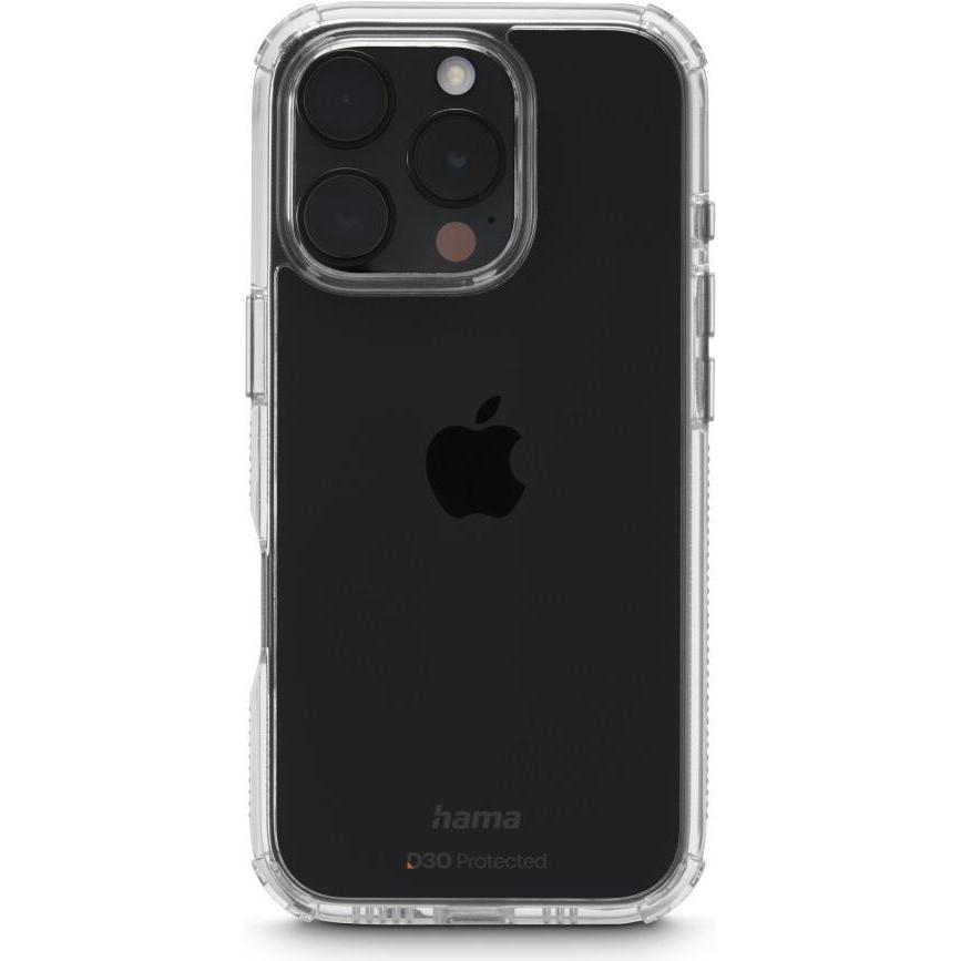 Hama Extreme Protect (Apple iPhone 16 Pro), Smartphone Hülle, Transparent