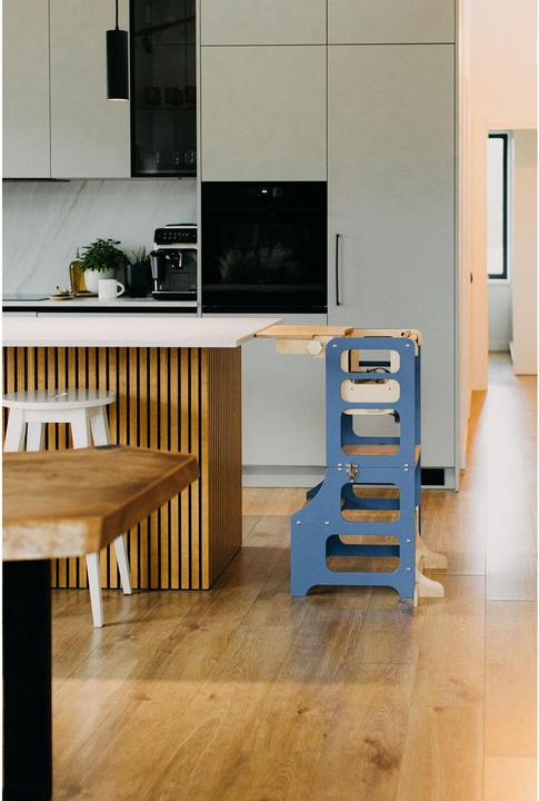Image du produit Duck Woodworks klappbarer Lernturm und Hochstuhl