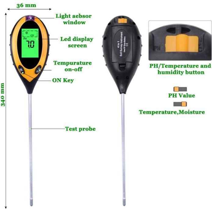Actual product image Garden Center Acidity measuring device TRST-02