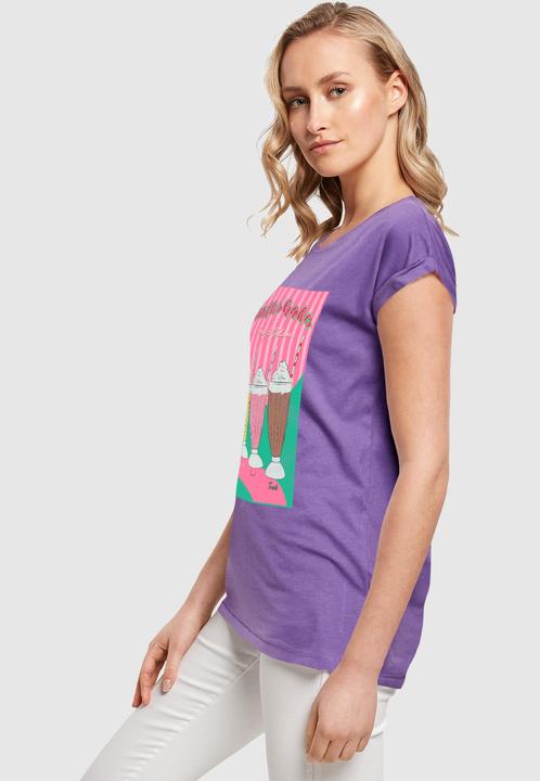 Produktbild Mister Tee MisterTee Ladies Milkshake Tee - Extended Shoulder Tee - 178079 (XS)