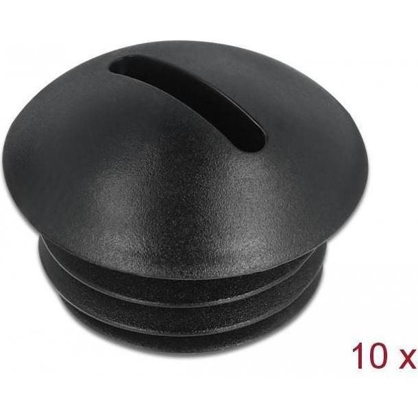 Thumbnail - Delock Verschlussstopfen - Schwarz (Packung, Netzwerk Zubehör