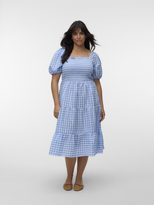 Image du produit Vero Moda VMCCARRIE Langes Kleid Gesmoktes Kleid (44)