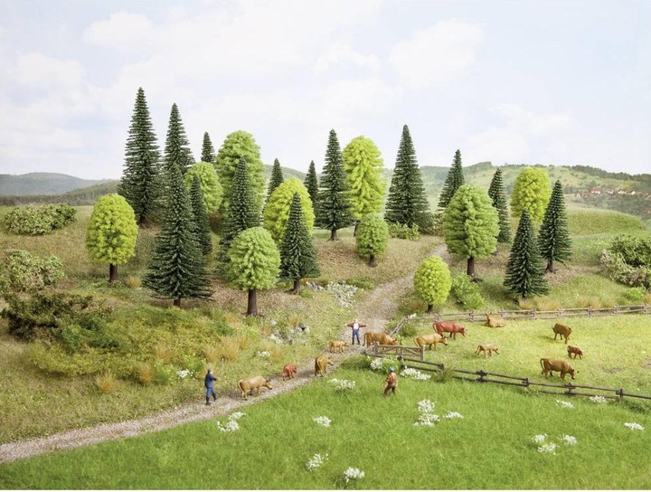 Image du produit Noch Forêt mixte 50 à 1
