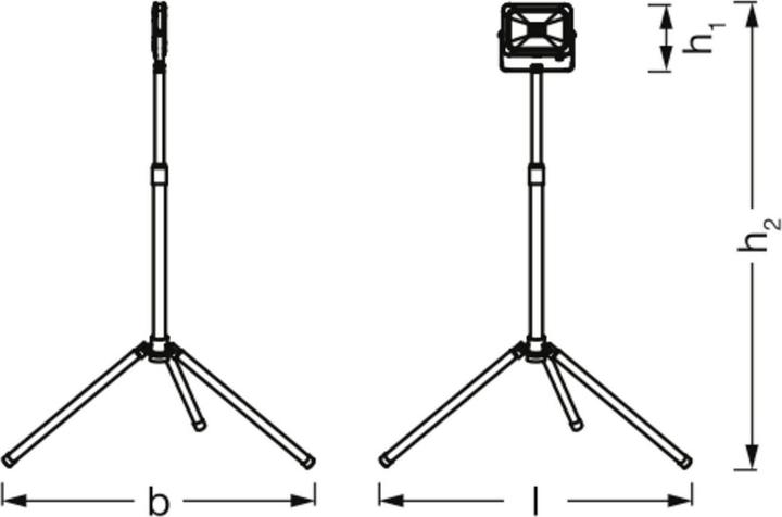 Actual product image Ledvance LED Worklight Value (3000 lm)