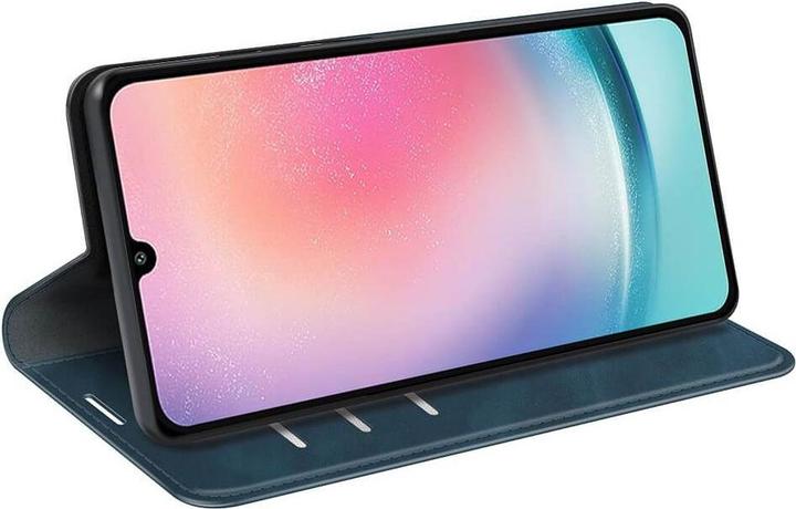 Actual product image Cover-Discount Galaxy A25 5G - Stand Flip Case Cover blue (Samsung Galaxy A25 5G)