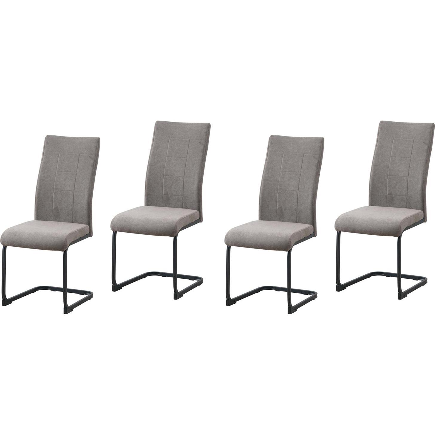 HTI-Living, Stühle, Esszimmerstuhl LennyP 4er-Set Braun