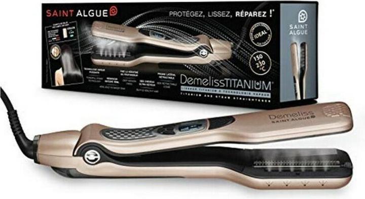 Immagine prodotto Saint Algue Demeliss Titanium, Cepillo Humeante de Titanio Liso (Piastra per capelli)