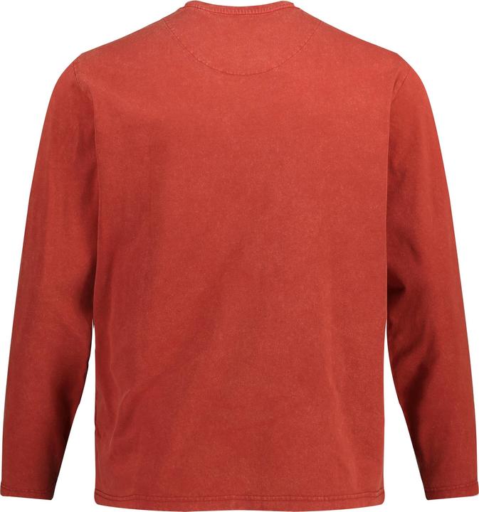 Immagine prodotto JP1880 Maglia con taschino, scollo a V e maniche lunghe (7XL)