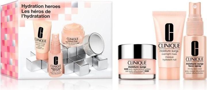 Produktbild NoName CLINIQUE SET Hydration Heroes Moisture Surge 100H nawilżający krem do twarzy 30ml+ Moisture Surge ma (Gesichtspflege set)