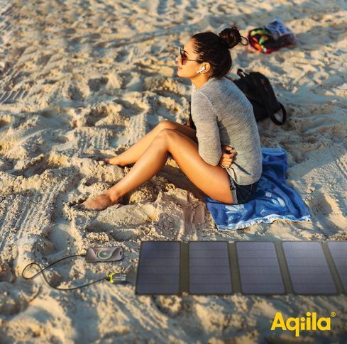 Produktbild Aqiila Sunbird P56 - Foldable solar panel (56 W, 1.23 kg)