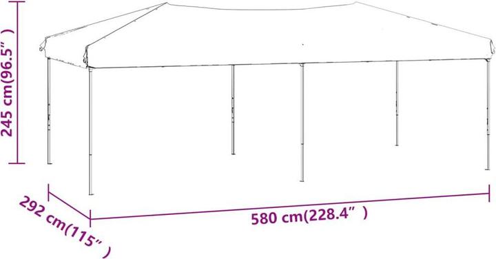 Immagine prodotto vidaXL Bernhilde (292 cm, 580 cm)