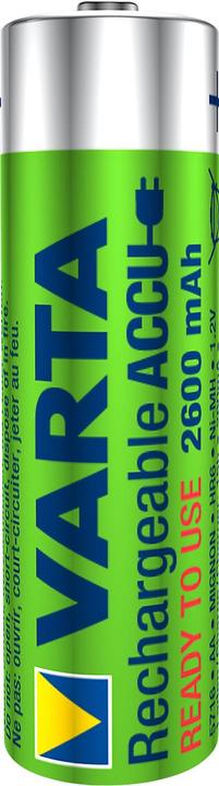 Actual product image Varta Recharge Accu Power (4 pcs., AA, 2600 mAh)