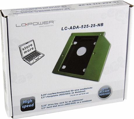 Actual product image LC-Power LC-ADA-525-25-NB