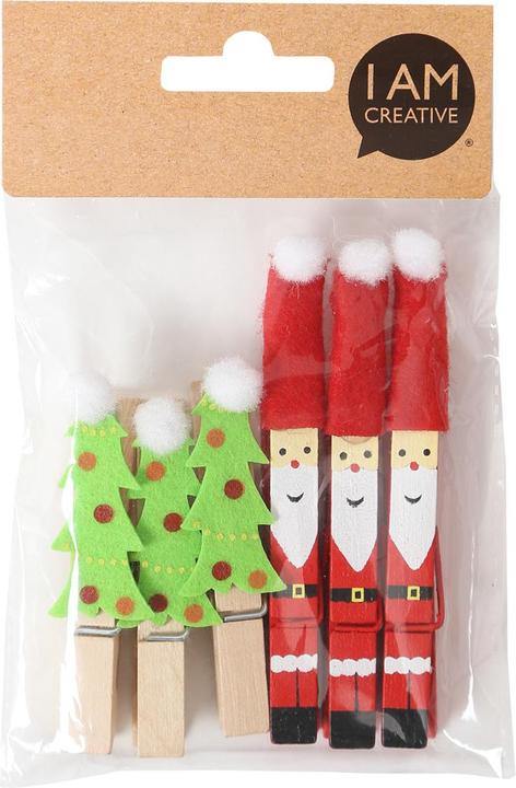Actual product image I Am Creative Wooden staples