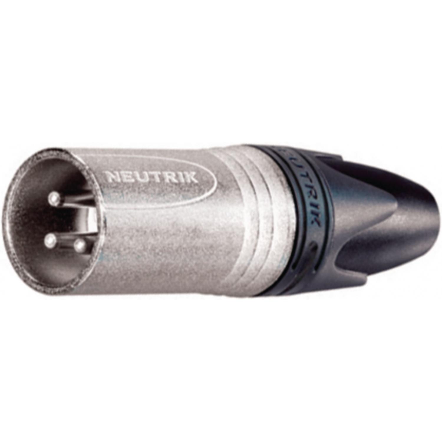Thumbnail - Neutrik NC3MXX XLR-Stecker 3-pol, Audio Stecker, Silber