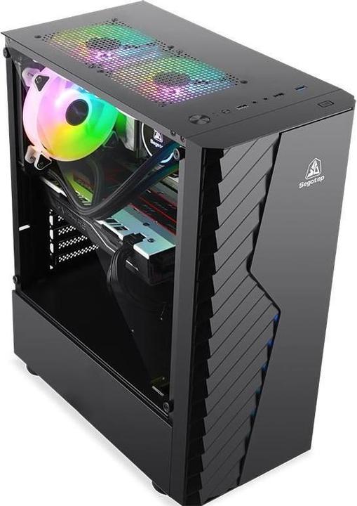 Actual product image Segotep Nova V1 Case black (ATX, mATX, Mini-ITX)