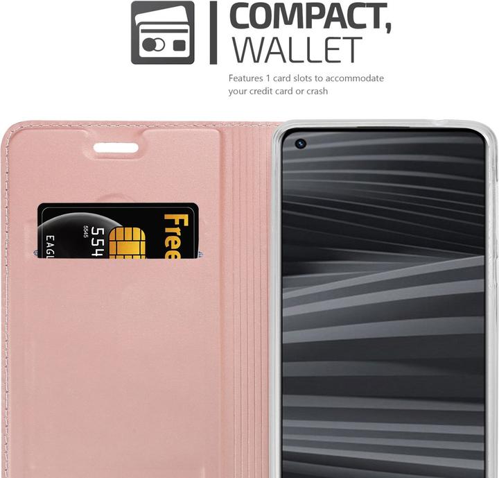 Actual product image Cadorabo Classy Book Case for Realme GT 2 / GT Neo 2 (Realme GT 2, Realme GT Neo 2)