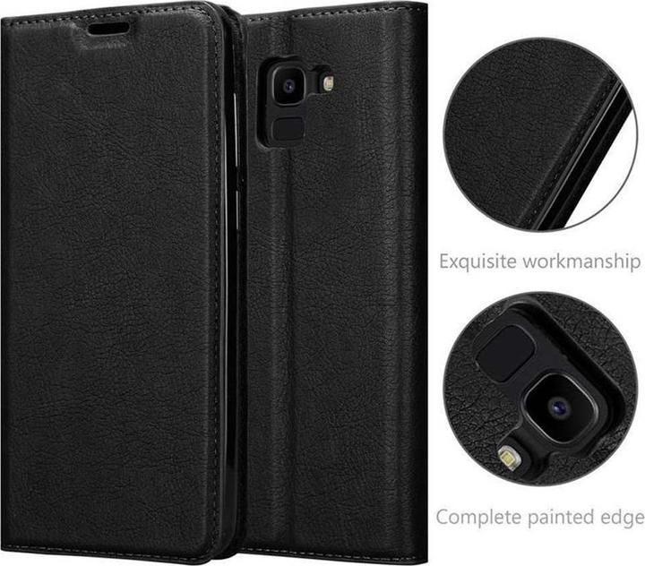 Actual product image Cadorabo Book Invisible Magnet Cover (Samsung Galaxy J6 (2018))