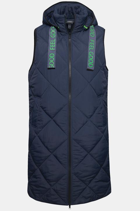 Actual product image Ulla Popken Quilted Statement Tie Vest (46, 48)