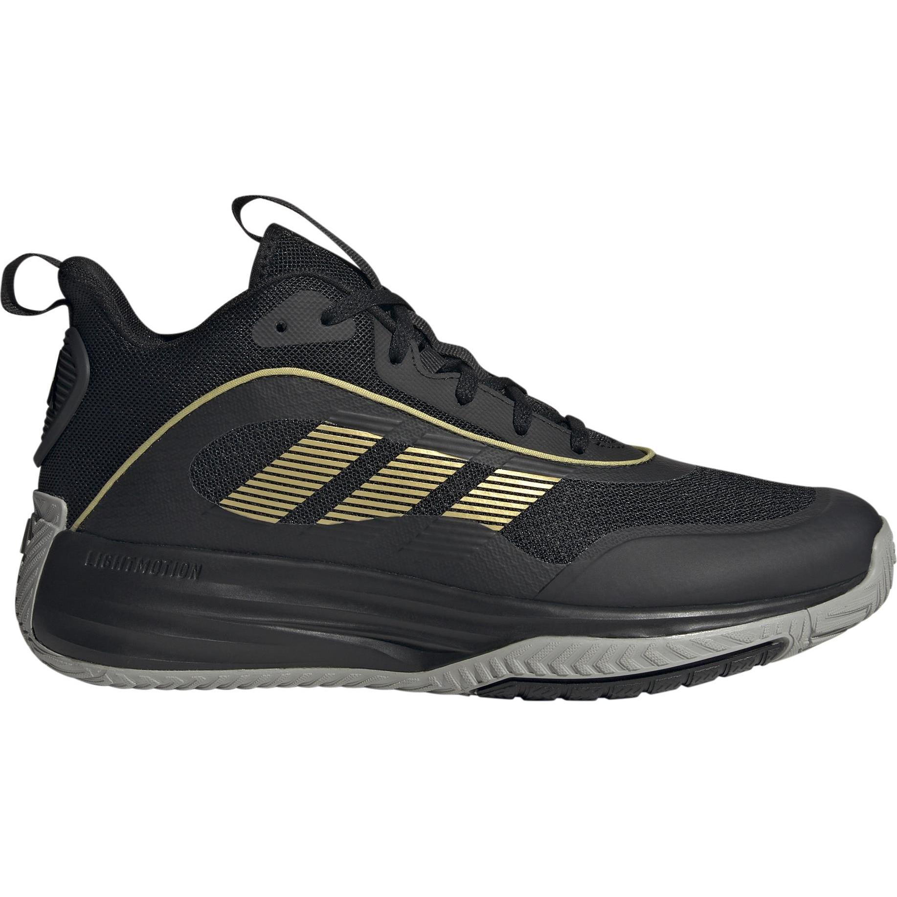 adidas, Herren, Hallenschuhe, Ownthegame 3.0 (40 2/3), Schwarz