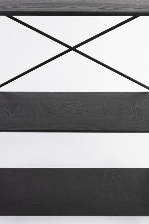 Produktbild Zuiver Shelf Cabinet Marcio Black (120 x 40 x 180 cm)