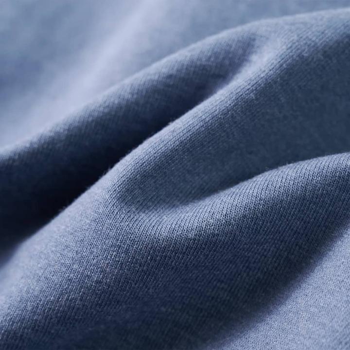 Produktbild VidaXL Kinder-Kapuzenpullover Blau Melange 140,Material: 95 (140)