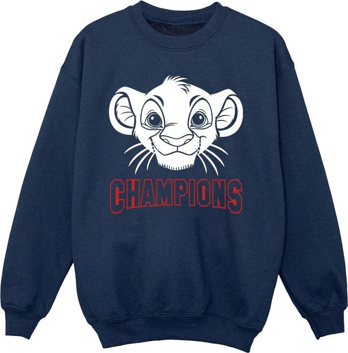 Immagine prodotto Disney The Lion King Simba Face Champion Felpa Ragazze (152, 158)