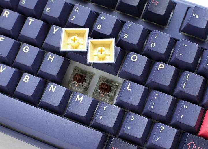 Image du produit Ducky One 3 Cosmic Blue Clavier de jeu, RGB LED - MX-Blue (DE, Filaire)