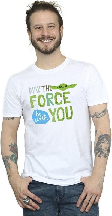 Produktbild Star Wars The Mandalorian May The Force Be With You TShirt (M)
