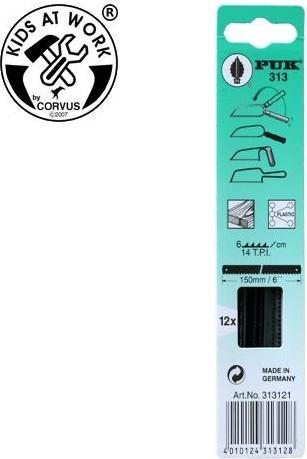 Produktbild Puk Sägeblatt Blattlänge 150 mm Blattbreite 6 mm grob für Holz