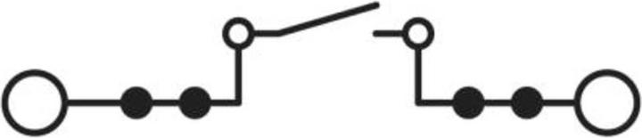 Actual product image Phoenix Contact USST 6-T/SP 3070330 Disconnect terminal 0.20 mm² 10 mm² Grey 50 pcs.