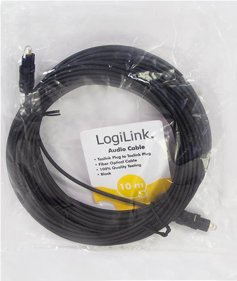 Produktbild LogiLink CA Toslink (10 m, Optisch)