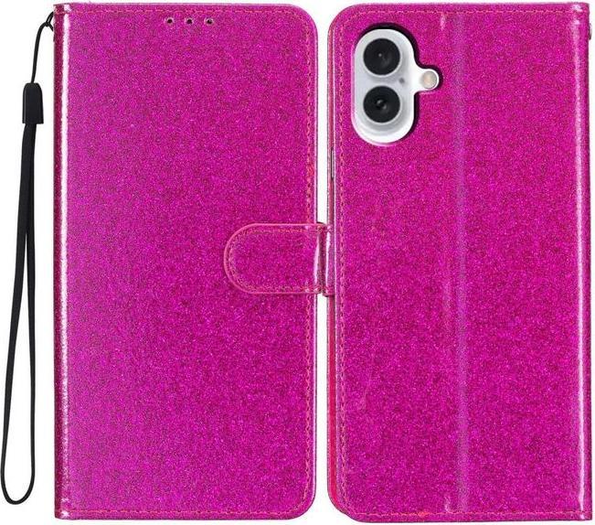 Actual product image MU Style PU Leather Bling Series (Apple iPhone 16)