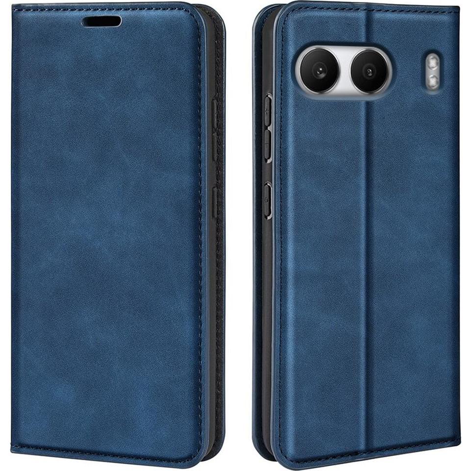 Cover-Discount OnePlus Nord 4 - Stand Flip Case Hülle (OnePlus Nord 4), Smartphone Hülle, Blau